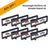 Time Clip™ Display Frame - Rectangle 9x23cm x8pcs - Materiol