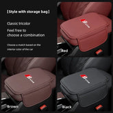 Car Armrest Box Pad Leather