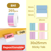 B21 Label - Sticky Tab and Note