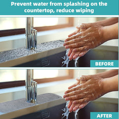 Faucet Splash Absorbent Microfiber Mat