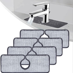 Faucet Splash Absorbent Microfiber Mat