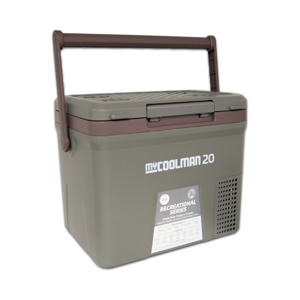 myCOOLMAN 20L Recreational Series Portable Fridge Freezer