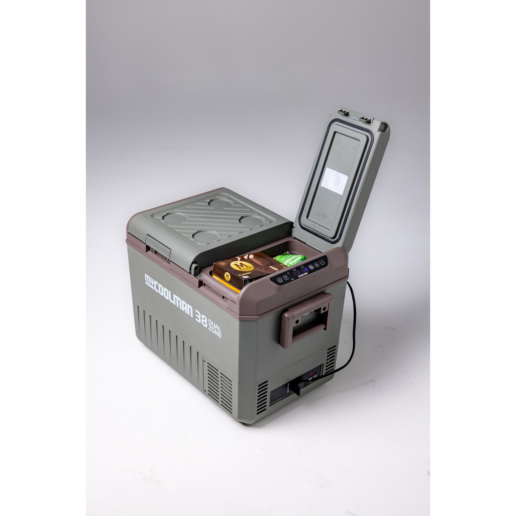 myCOOLMAN 38L Recreational Series Dual Zone Portable Fridge Freezer