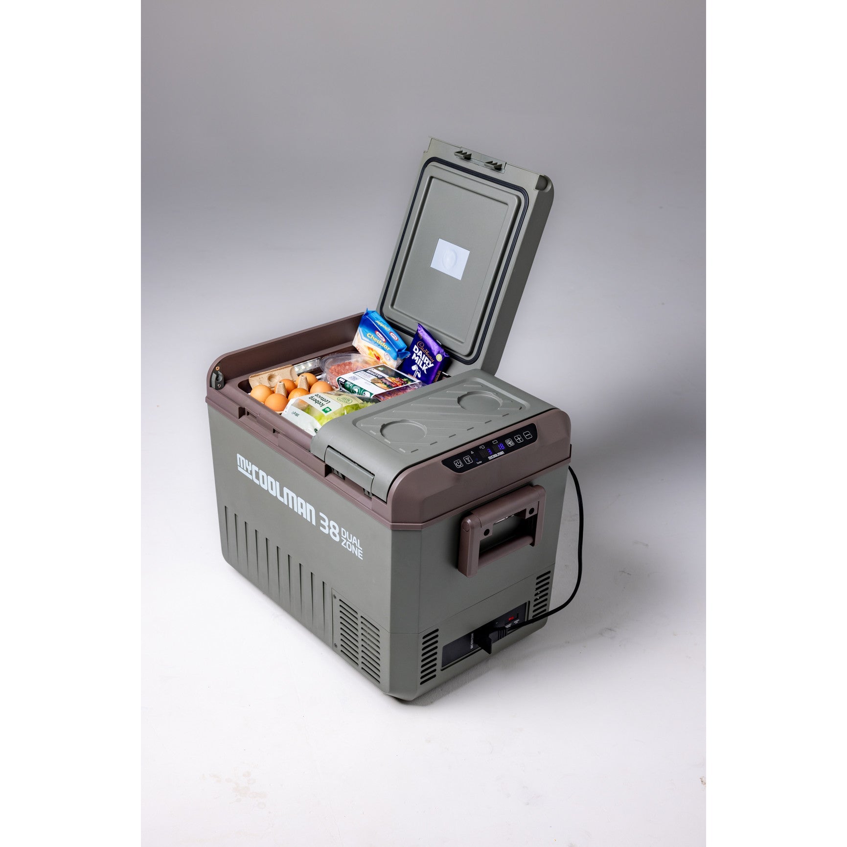 myCOOLMAN 38L Recreational Series Dual Zone Portable Fridge Freezer