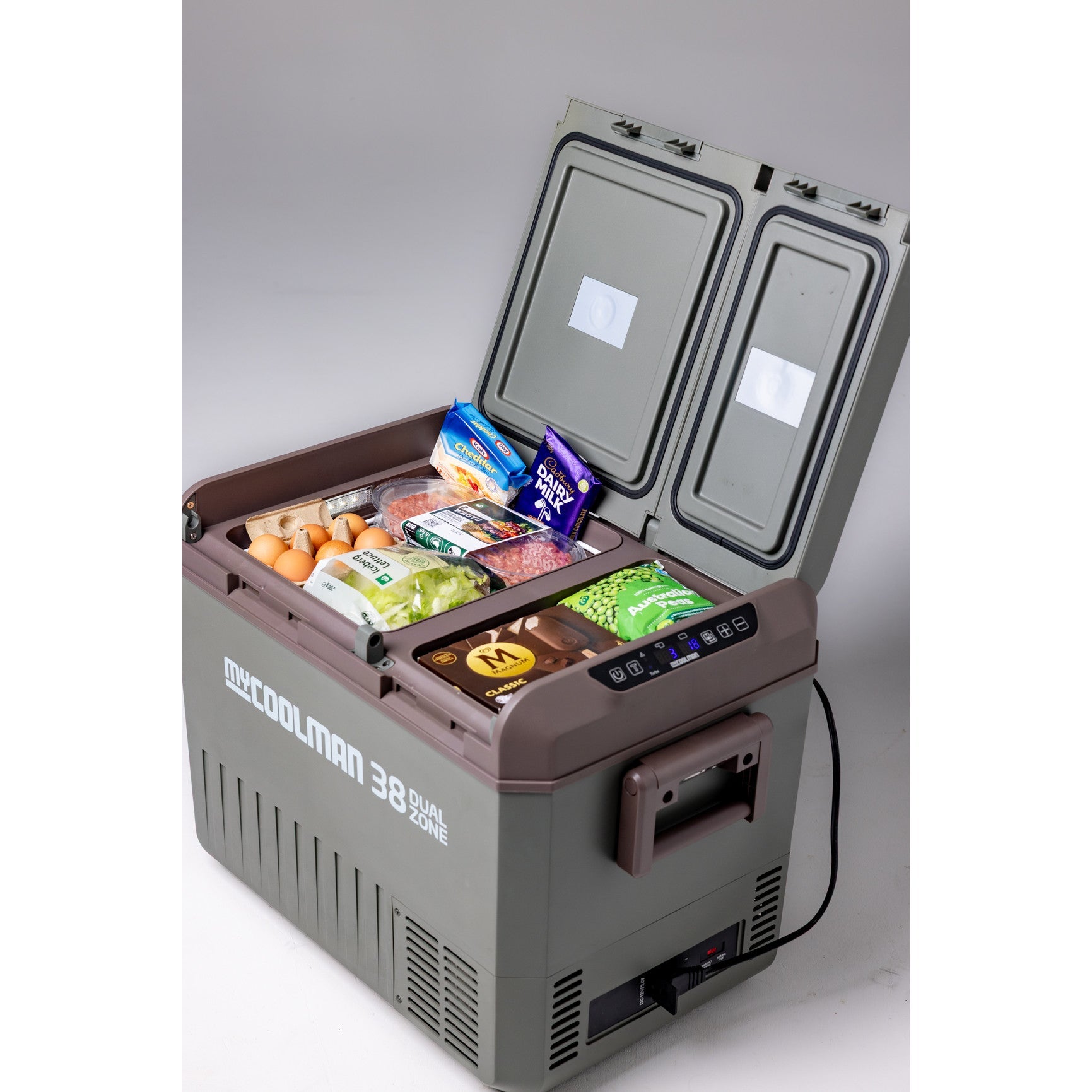 myCOOLMAN 38L Recreational Series Dual Zone Portable Fridge Freezer