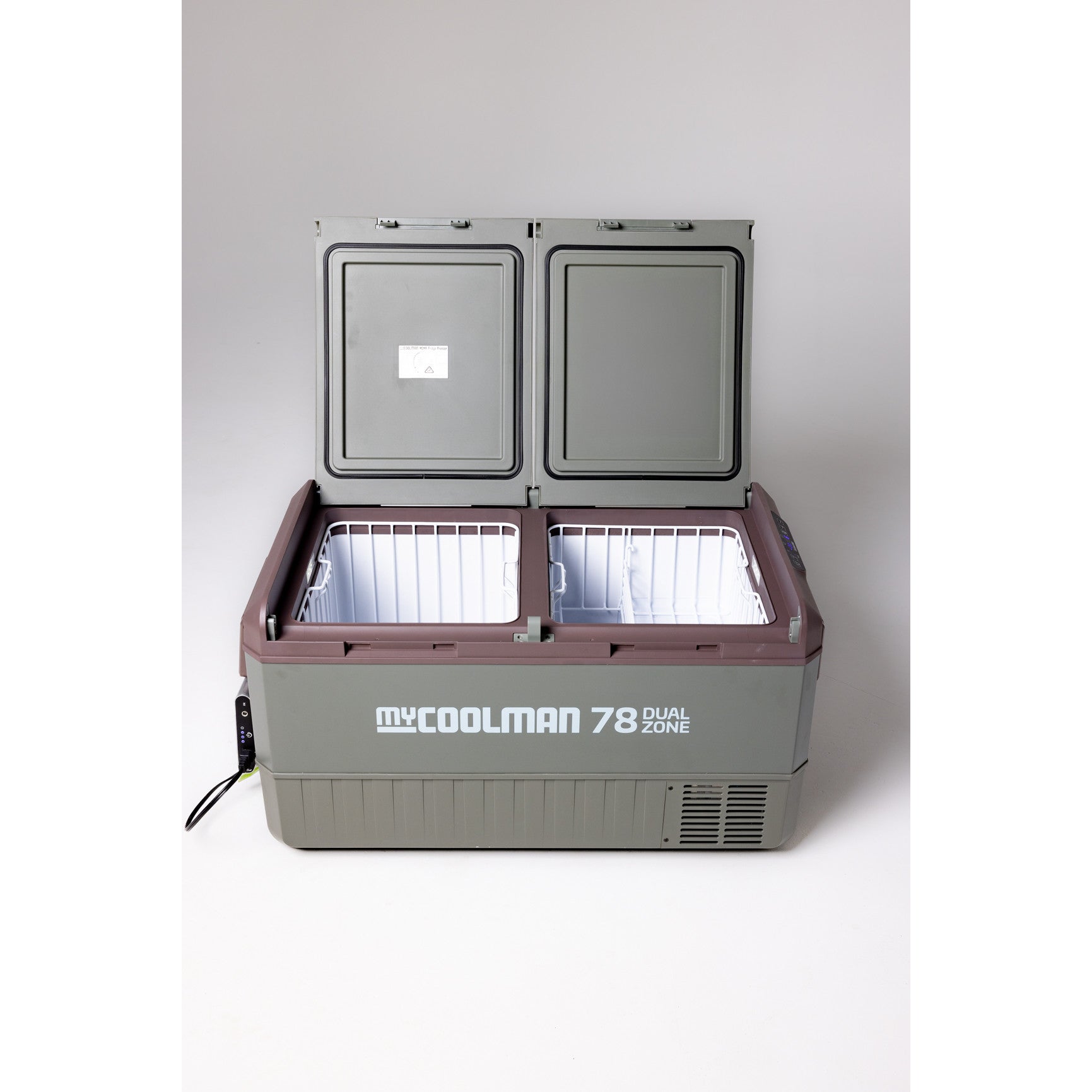 myCOOLMAN 78L Recreational Series Dual Zone Portable Fridge Freezer