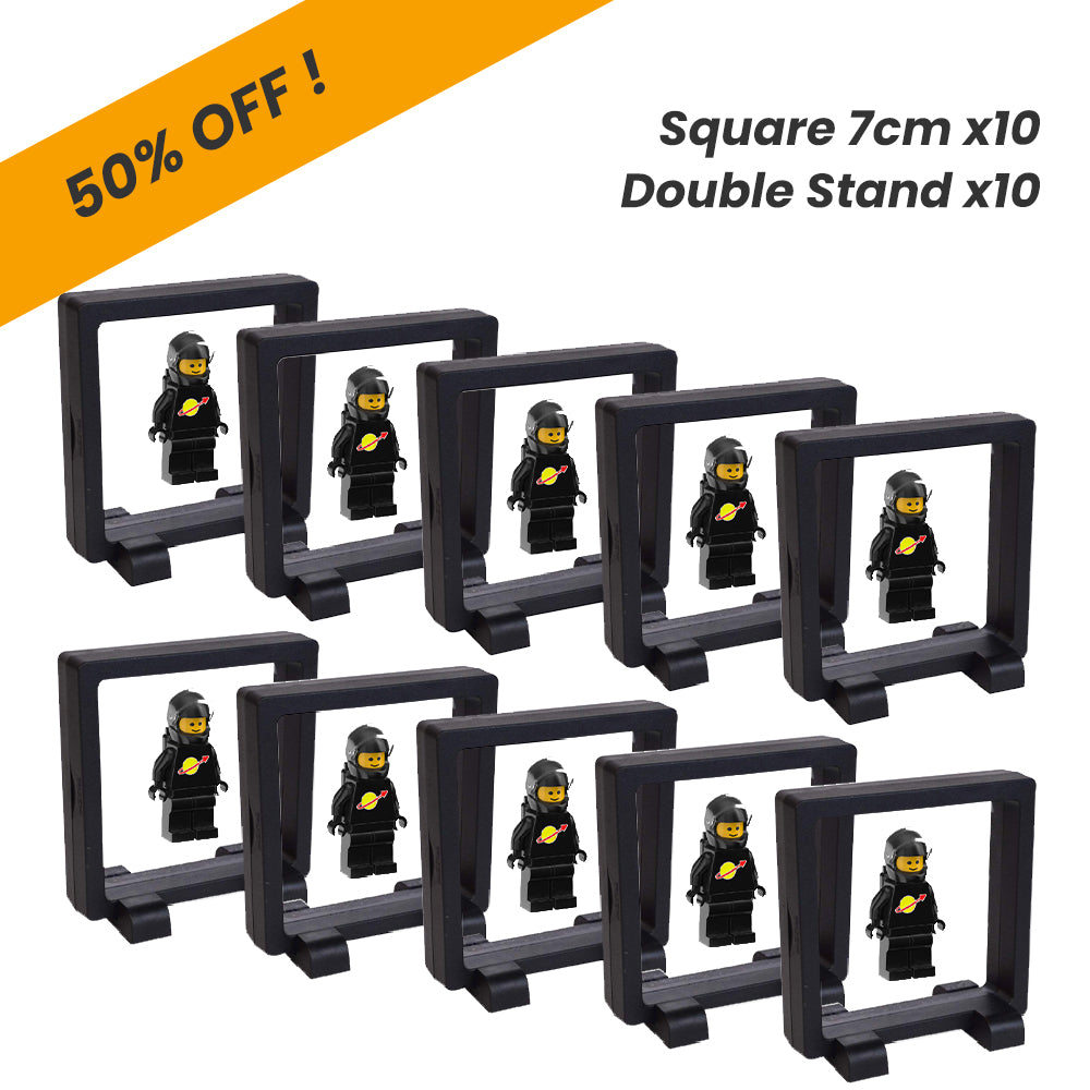 Time Clip™ Display Frame - Square 7cm x10pcs - Materiol