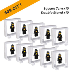 Time Clip™ Display Frame - Square 7cm x10pcs - Materiol