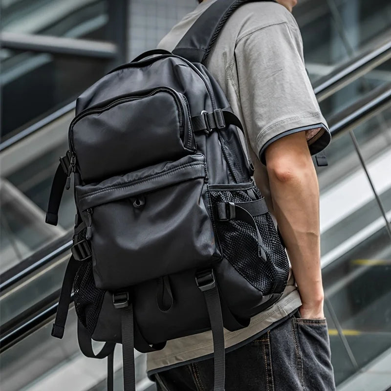 Travel Backpack with Shoe Box and Luggage Strap