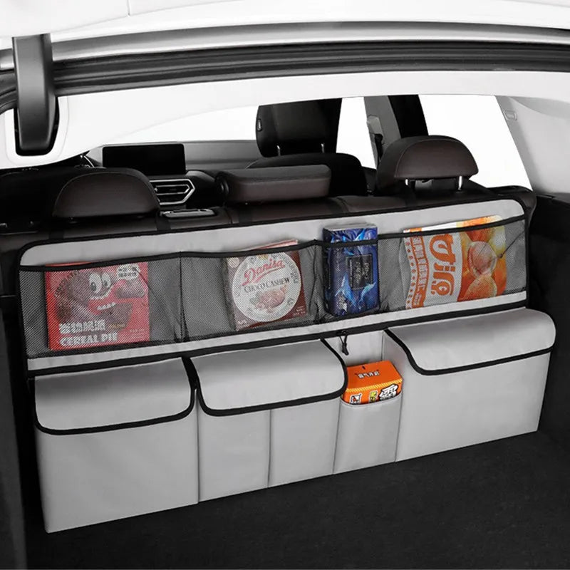 Car trunk storage bag