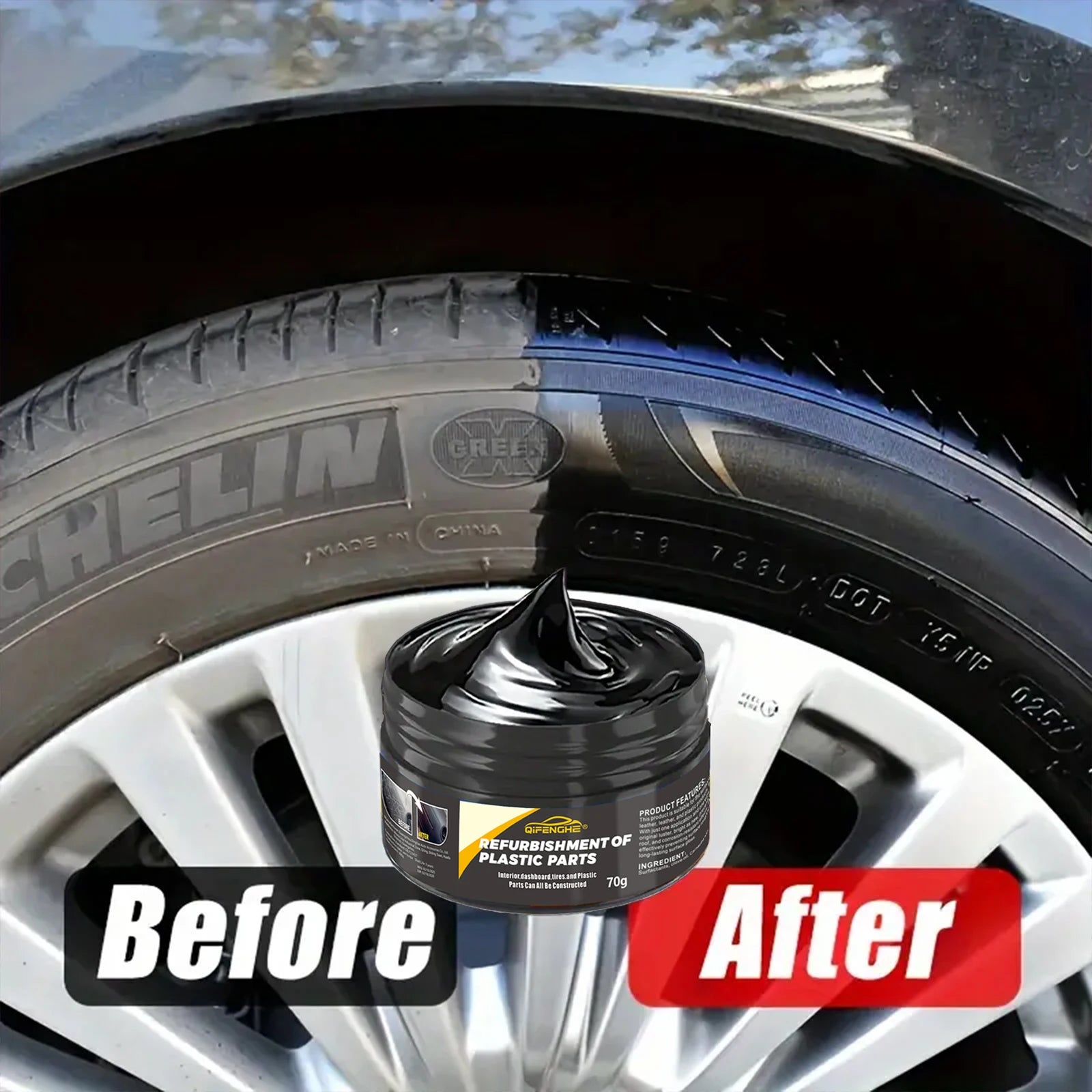 automotive plastic repair agent-interior and exterior