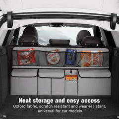 Car trunk storage bag