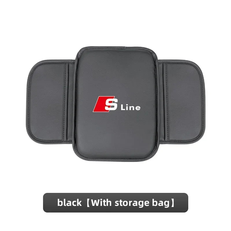 Car Armrest Box Pad Leather