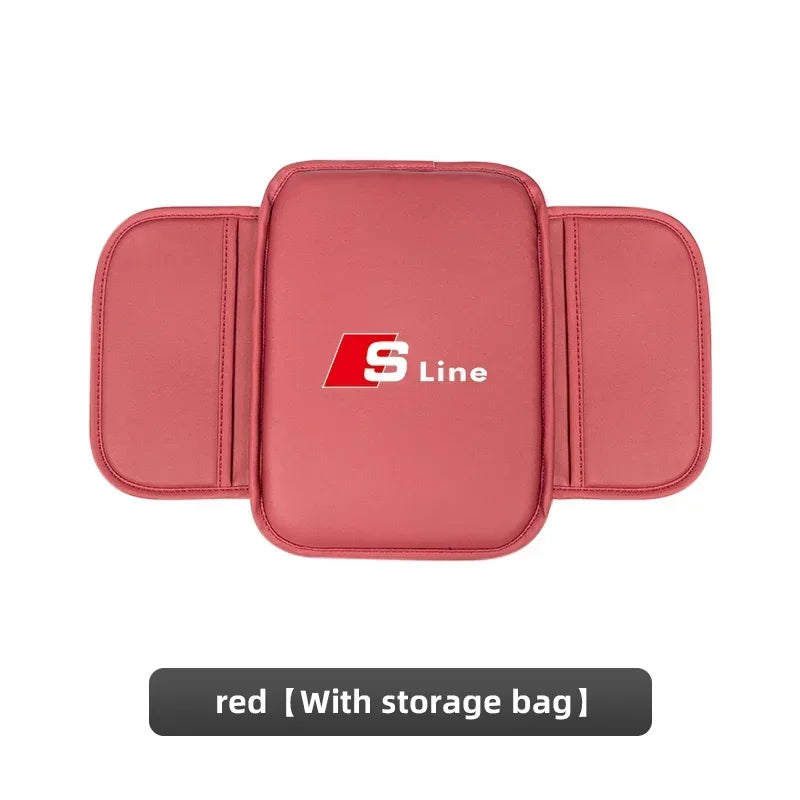 Car Armrest Box Pad Leather