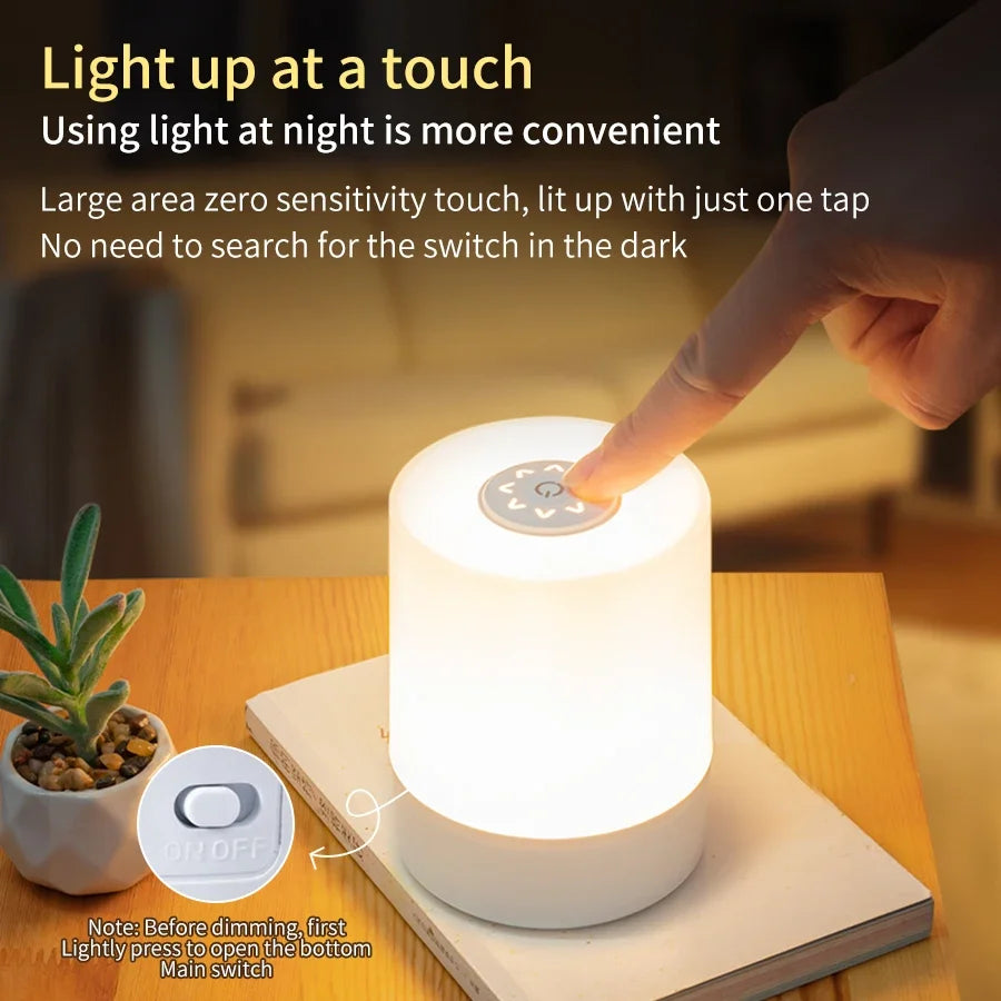 LED Touch Glow Night Light