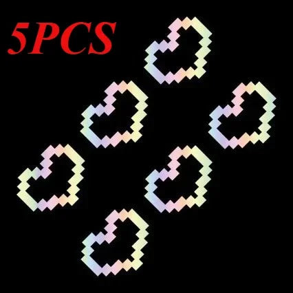 Mosaic Heart-shaped Pixel Heart-shaped