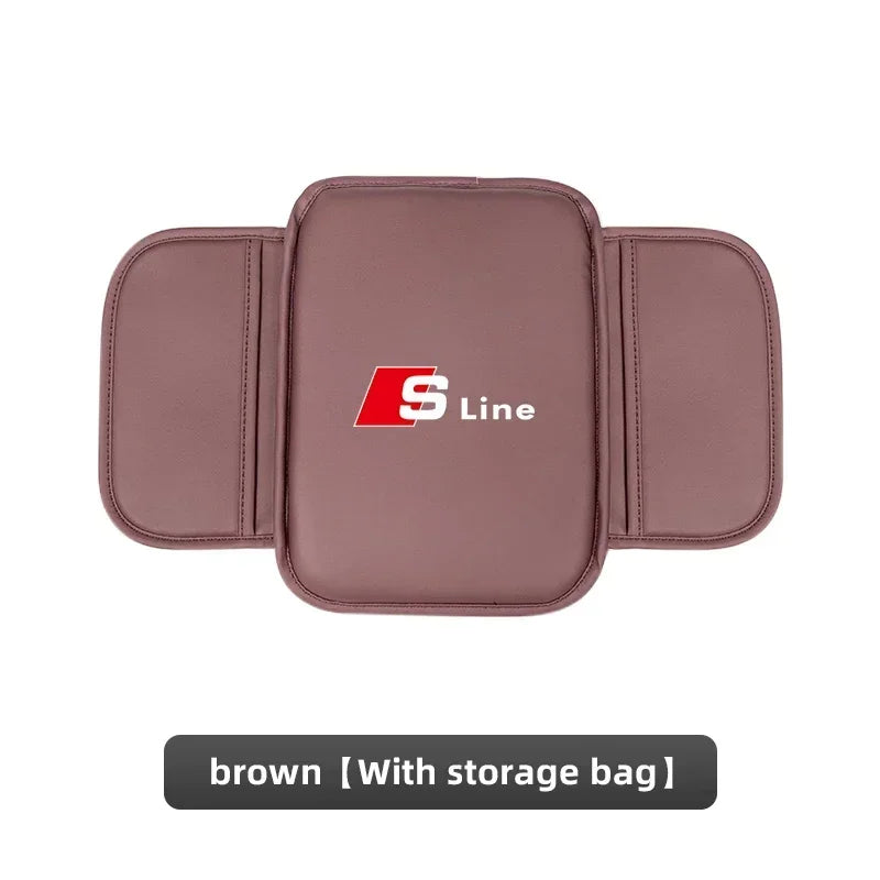 Car Armrest Box Pad Leather