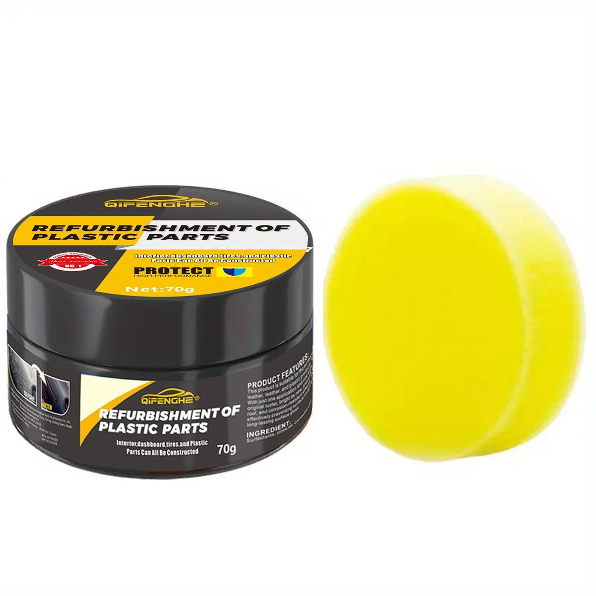 automotive plastic repair agent-interior and exterior