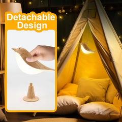Touch small table lamp bird lamp