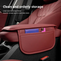 Car Armrest Box Pad Leather