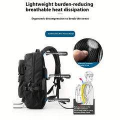 Travel Backpack with Shoe Box and Luggage Strap