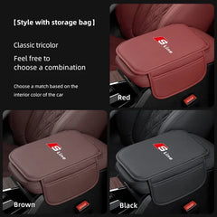 Car Armrest Box Pad Leather