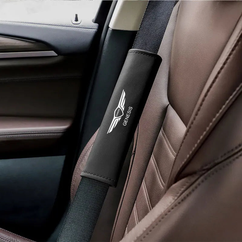 Car Seat Belt Cover Leather