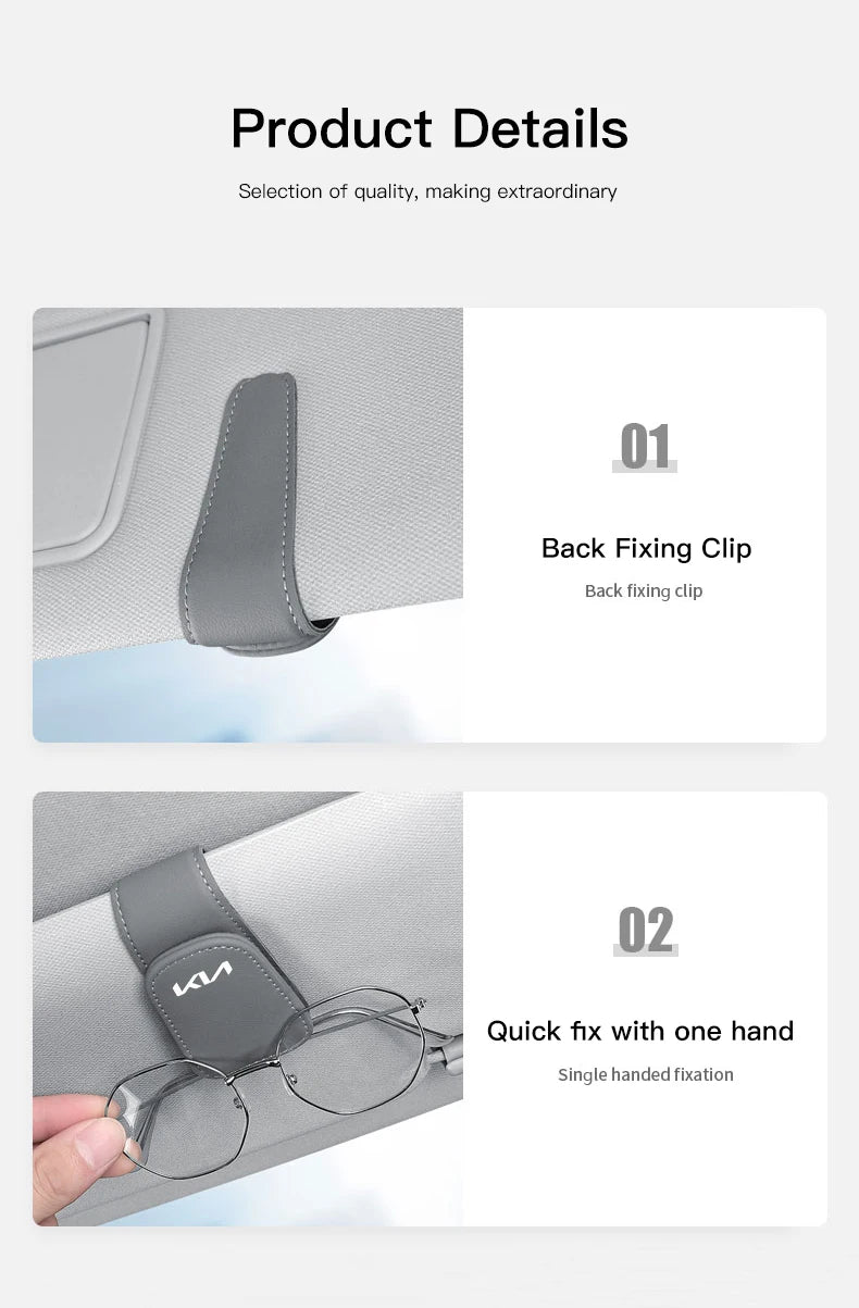 Car Eyeglass Holder