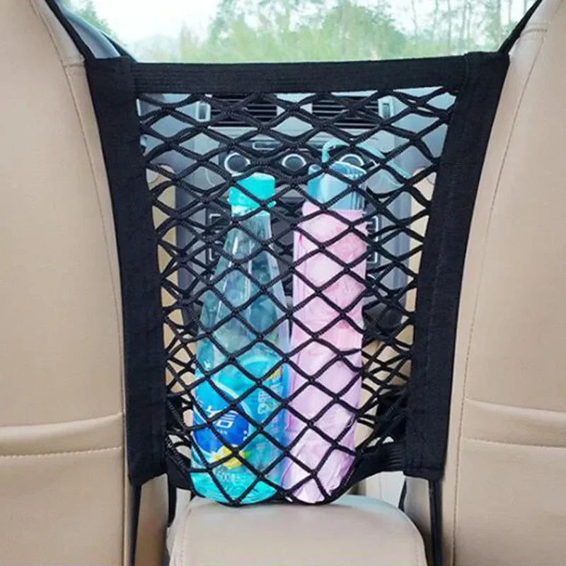 Car Storage Net Bag Between Seats Car