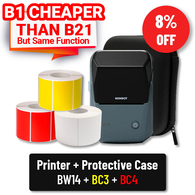 صانع الملصقات JC B21 & B1